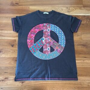 natural life oversized tee